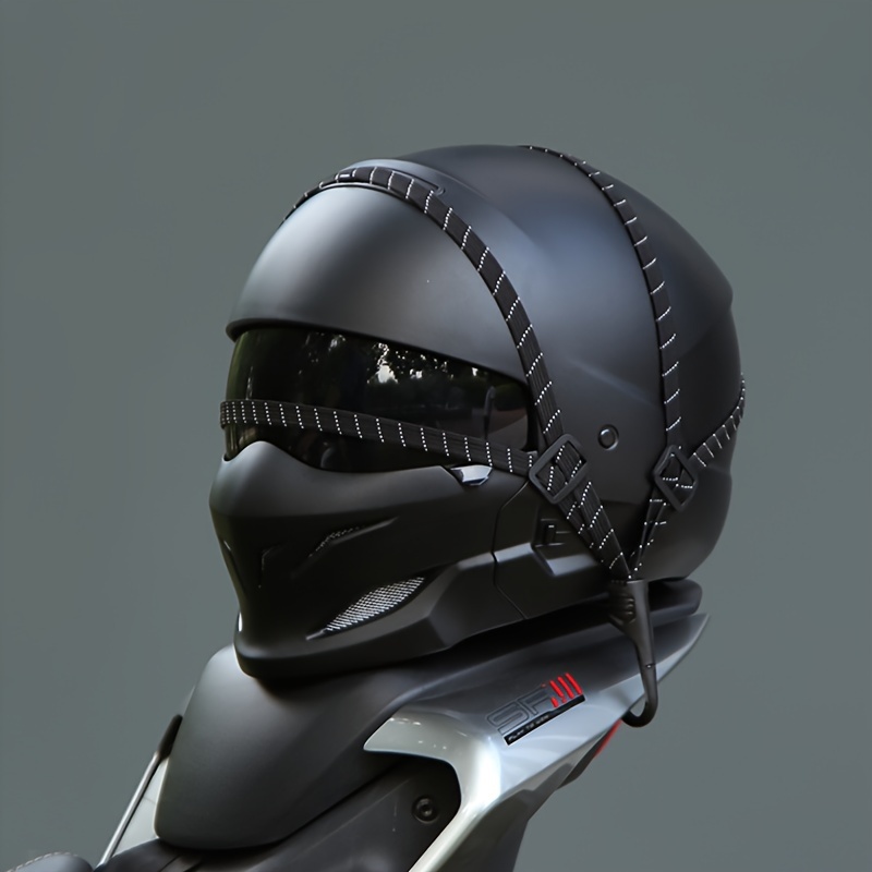 Motorcycle Luggage Helmet Straps Adjustable Bungee Cord Luggage Elastic  Strap With 2 Hooks, Black L7G6 