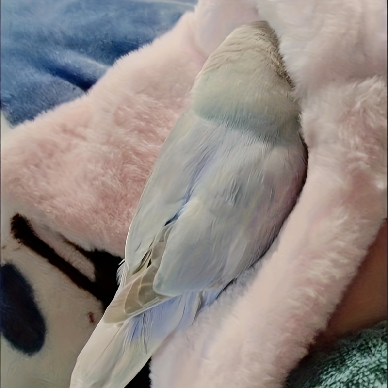Cozy Bird Bed Warmer Bird Buddy Fleece Blanket For Parrot - Temu