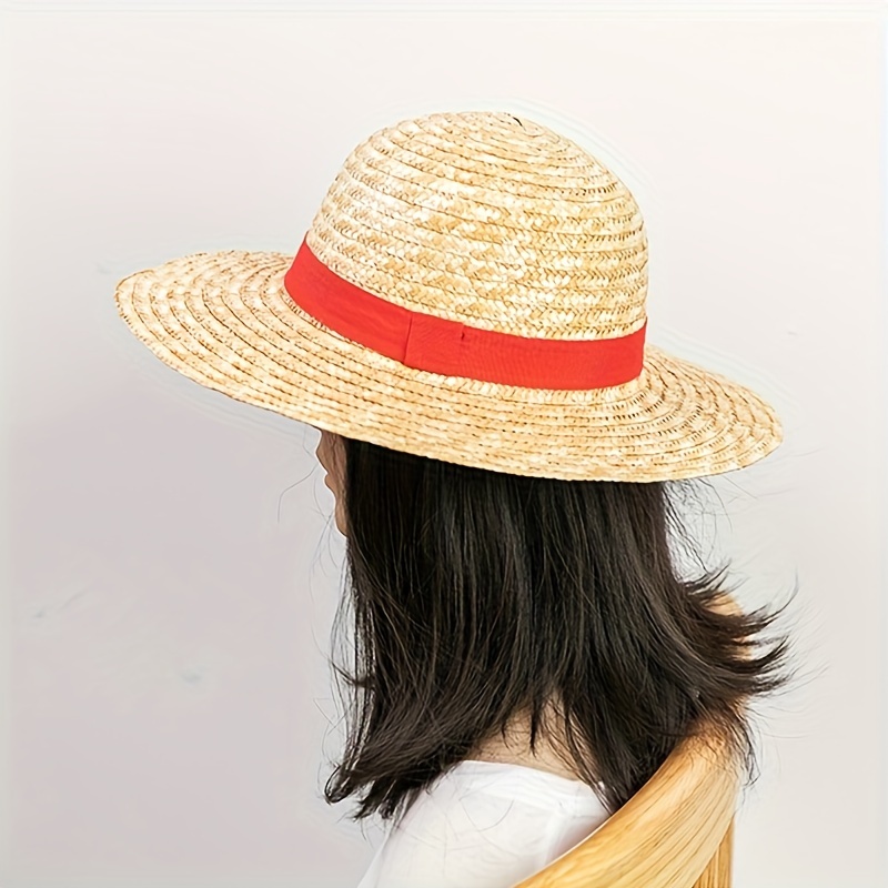 Woven Straw Hats Short Brim Breathable Sun Hat Men Women - Temu