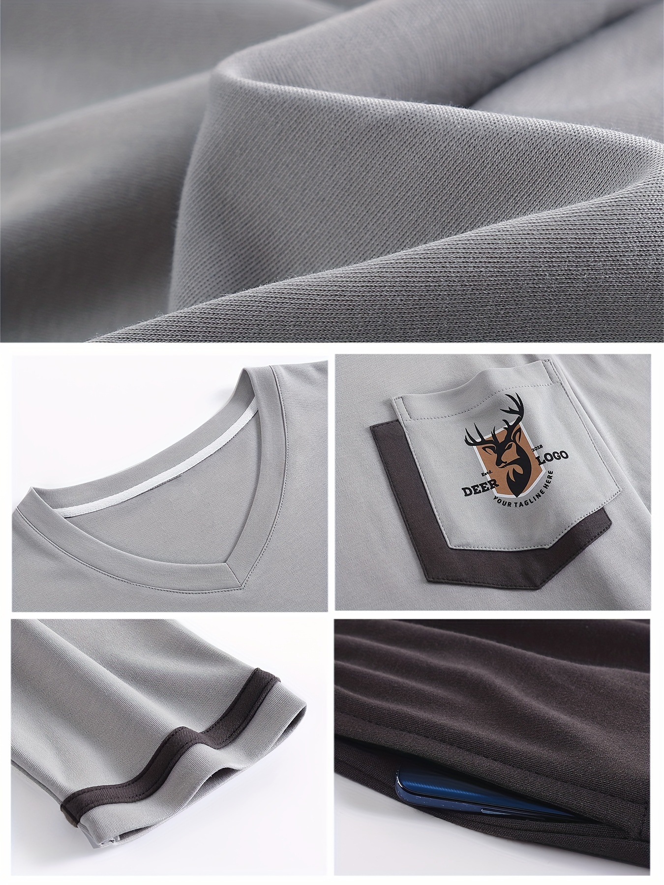 Men's Pure Cotton Long Sleeve Pajamas Spring/Autumn Thin Style Youth Home Wear Set Loose Fit for Autumn/Winter