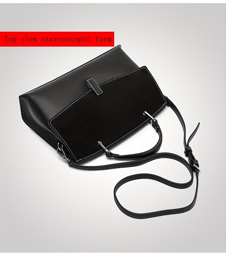 Women's Simple Large Capacity Bag : Minimalist Top Handle Satchel Bag, One  Shoulder Crossbody Bag
