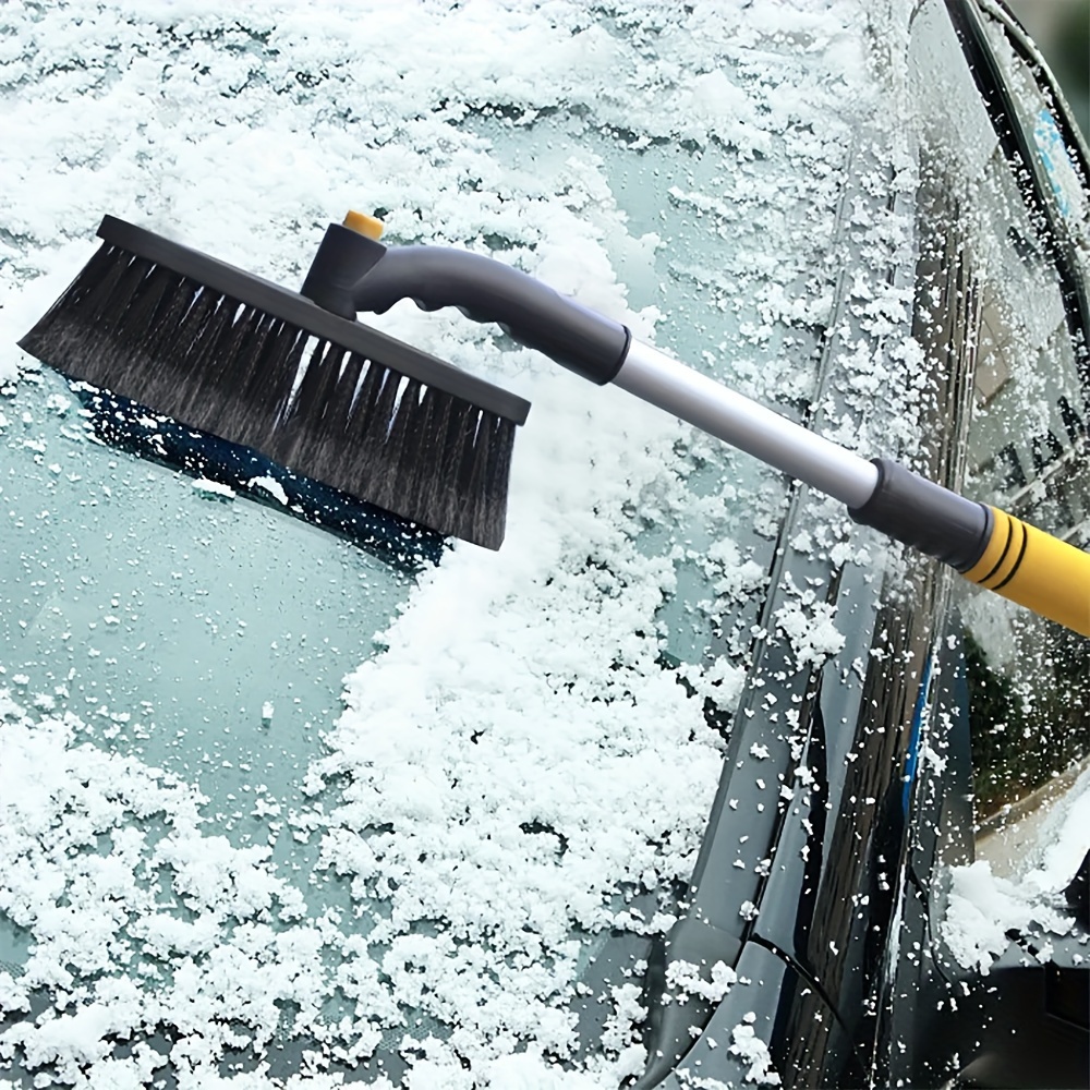 2 in 1 Car Ice Scraper Snow Remover Shovel Brush Window - Temu