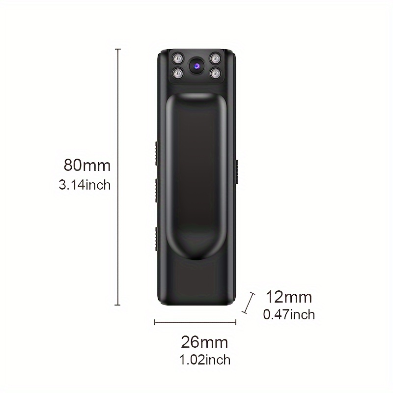 Mini Camera Night Vision Hd 1080p Wireless Body Cam Digital Micro
