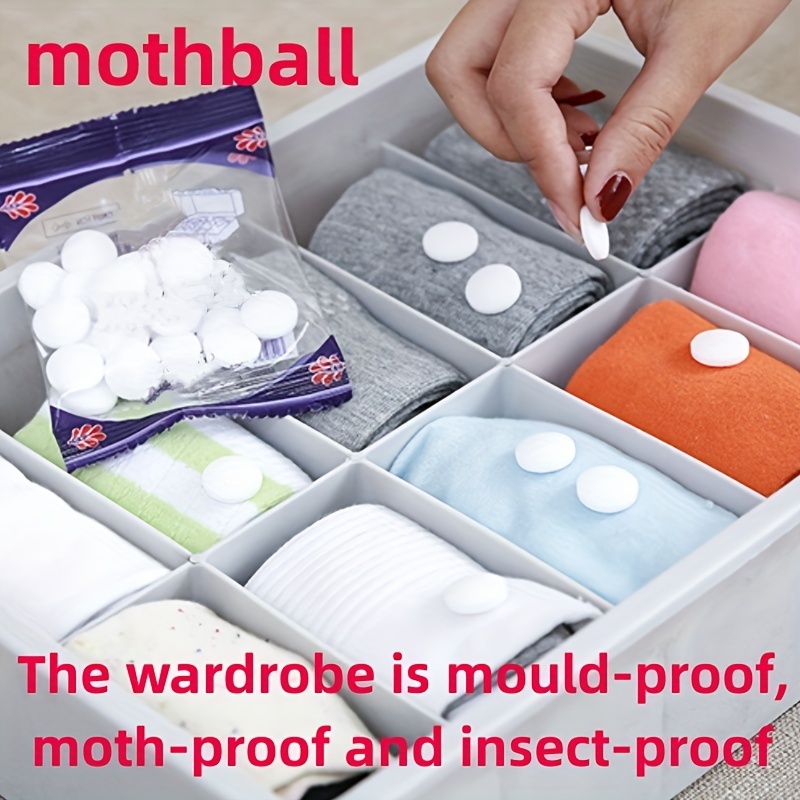 Closet Insect & Mosquito Repellent Closet Moth Ball 3pcs