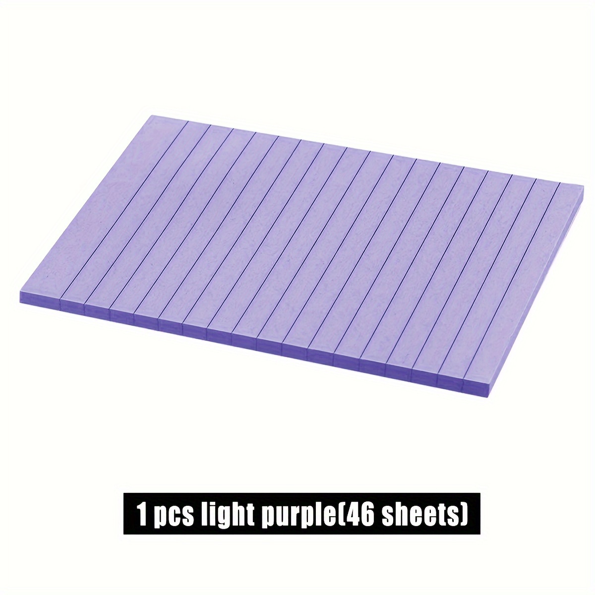 1 Pad(9 Colors Optional) Lined Large Sticky Notes 4x6( - Temu
