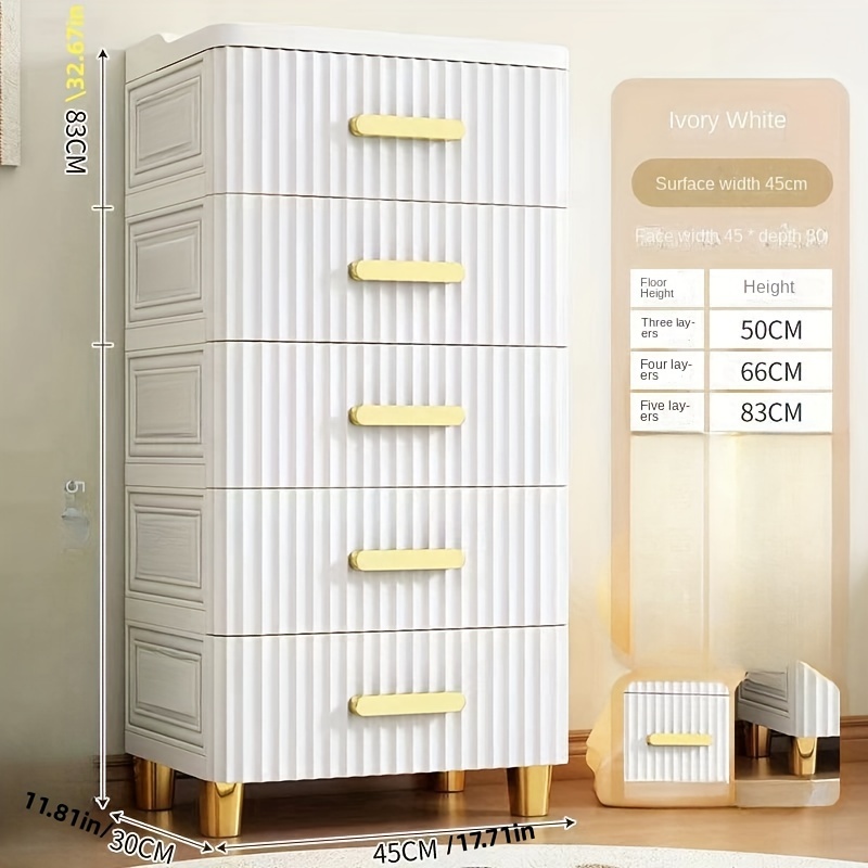 Plastic Clothes Storage Cabinet  Lockers Plastic Drawer Cabinet