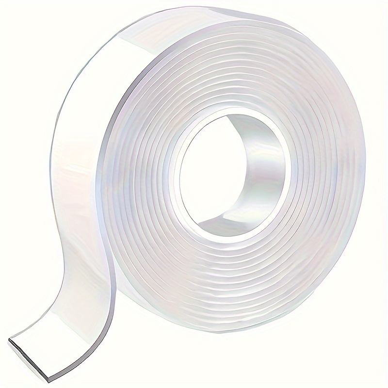 Double Sided Tape Heavy Duty Nano Strong Mounting Adhesive Tape, Removable  Clear Two Sided Double Stick Wall Tape Picture Hanging Strips Extra Large