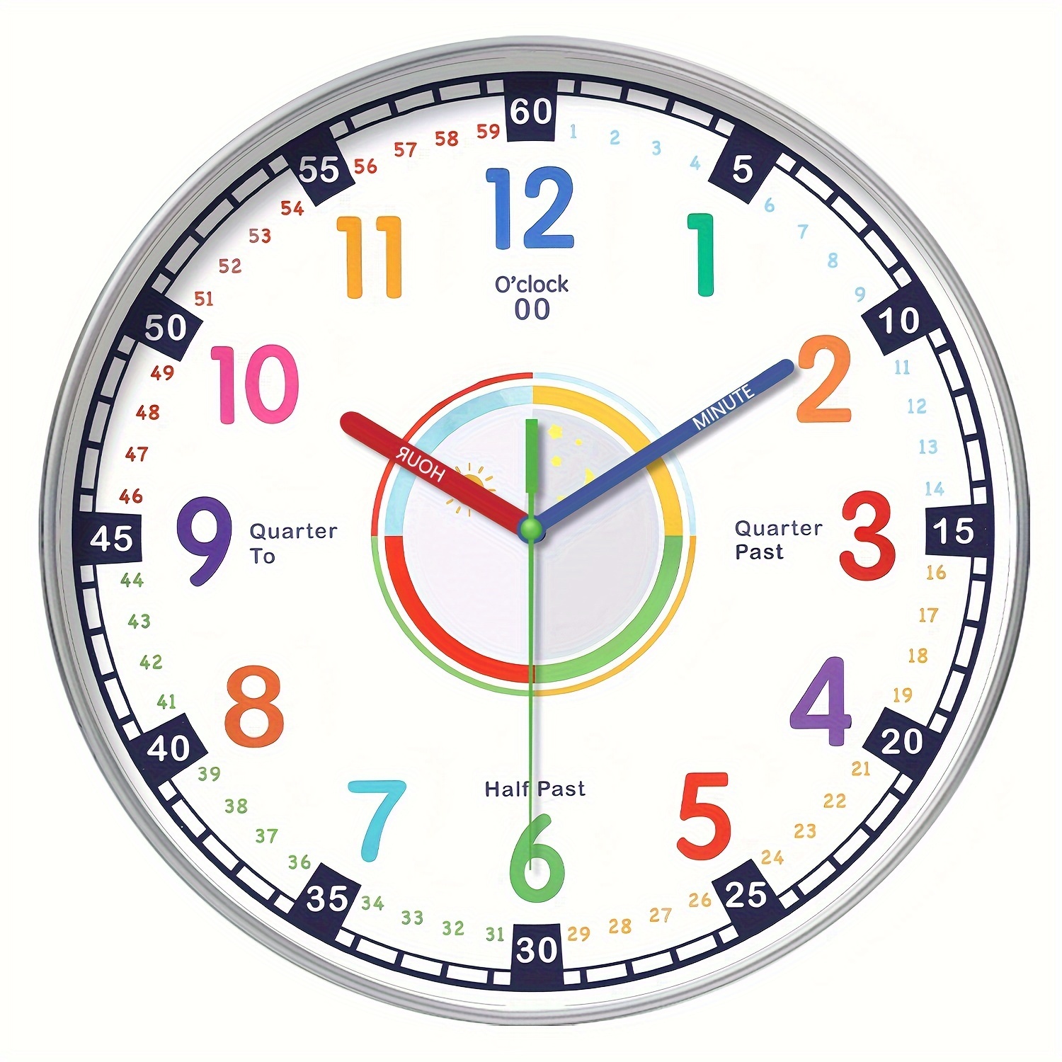 1pc Horloge Numérique LED 9.7 Horloge Murale Pour Chambre À - Temu Canada