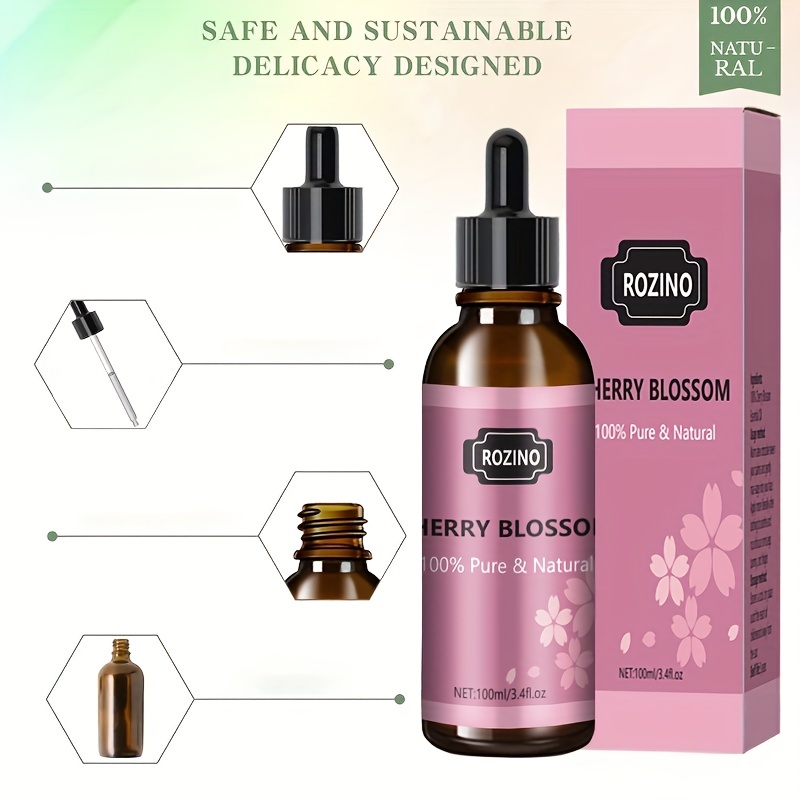 Pure Cherry Essential Oil, For Skin Care, Massage, Guasha, Shower