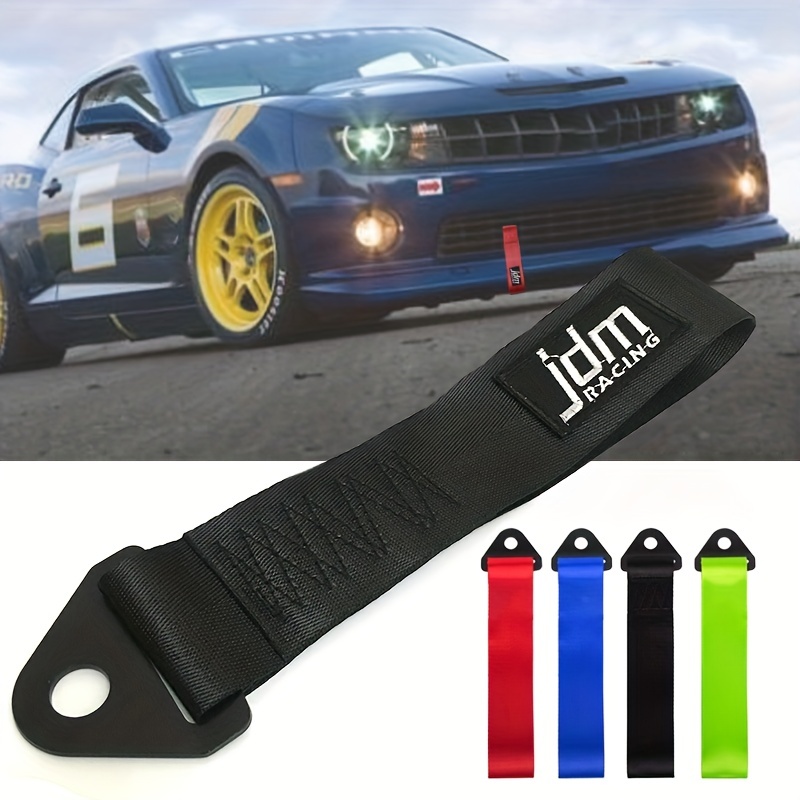 JDM RACING Universal Car Trailer Strap High Racing Strap Without Screws And Nuts