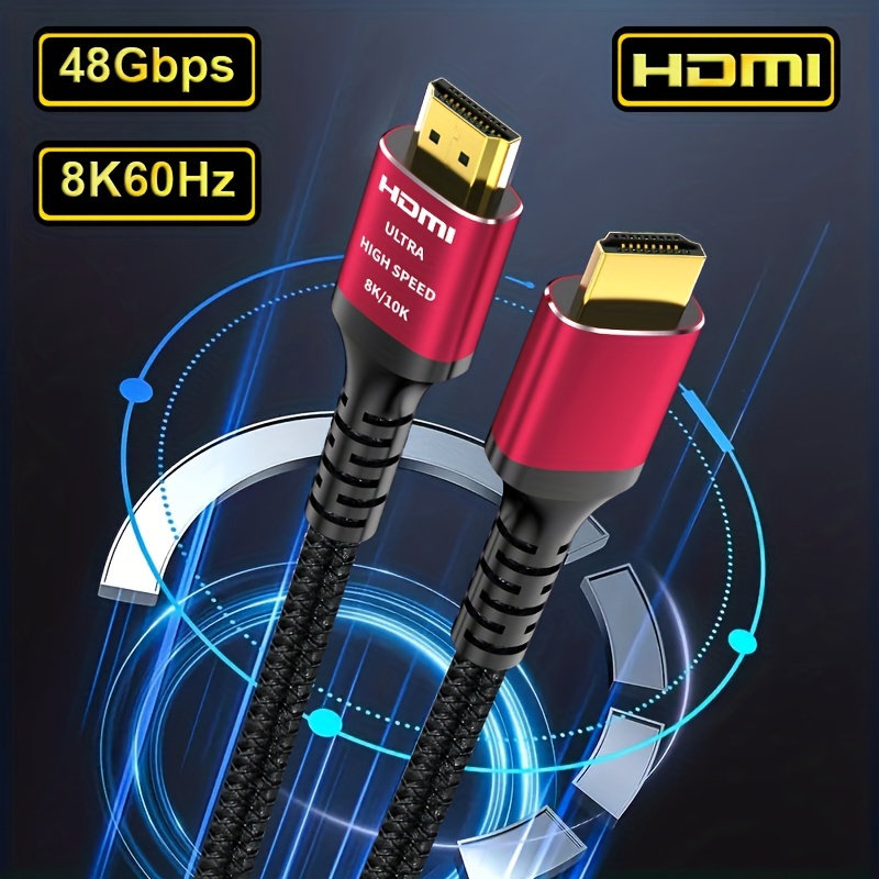 8k Ultra High Speed 2.1 Support 8k 60hz 4k 120hz. - Temu