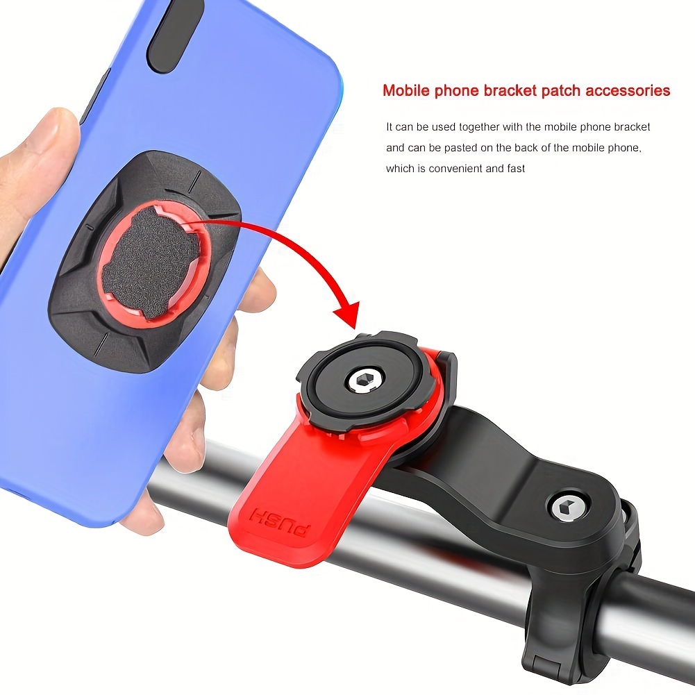 Motorcycle Bike Phone Holder Shock resistant Bicycle Scooter - Temu
