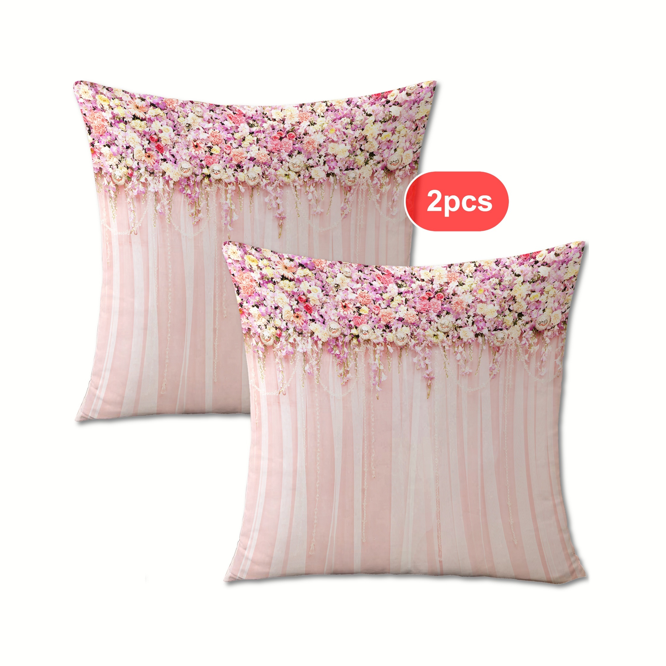 Rose colored pillows hot sale