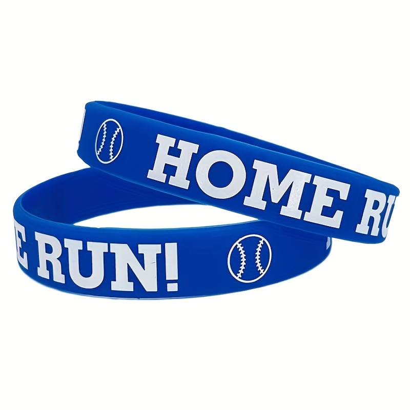 Softball silicone store bracelets