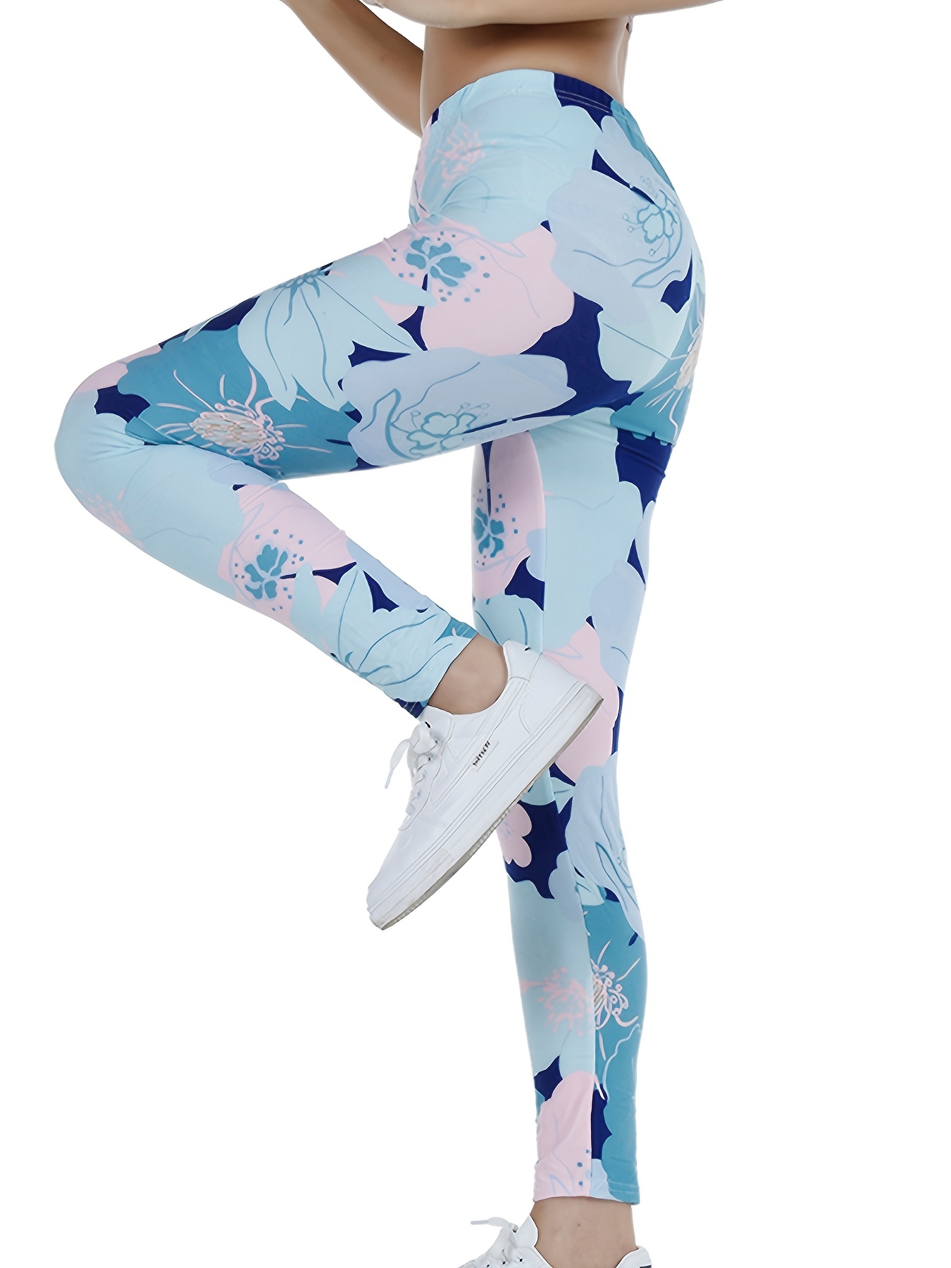 CUHAKCI Floral Sexy Pants Printed Legging Women Love Fitness