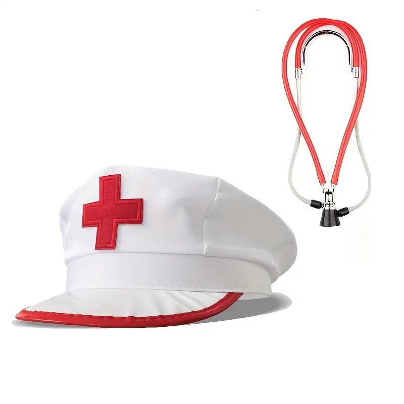 1pc Bandeau de chapeau d'infirmière avec croix rouge - Temu Luxembourg