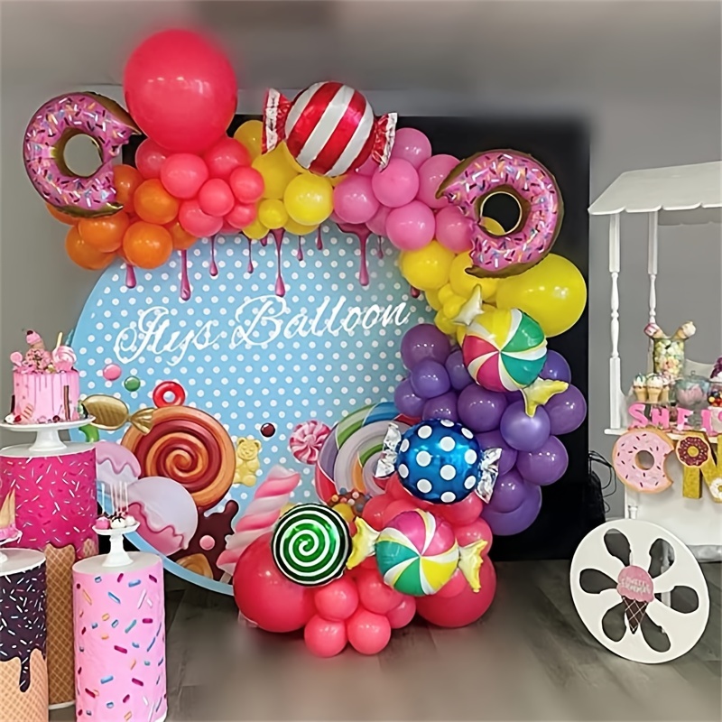 Paleta de simulación de 2 piezas para adorno de caramelo grande, piruleta  de música, piruleta gigante, decoración de música, decoración de boda