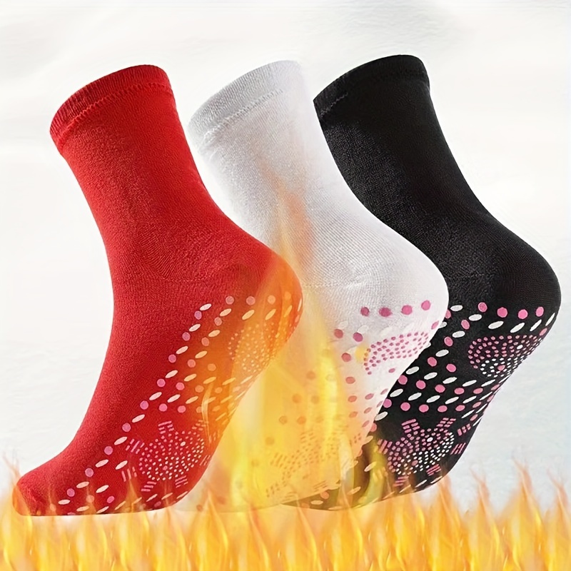 Heated Socks Self heating Health Socks Winter Foot Massage - Temu