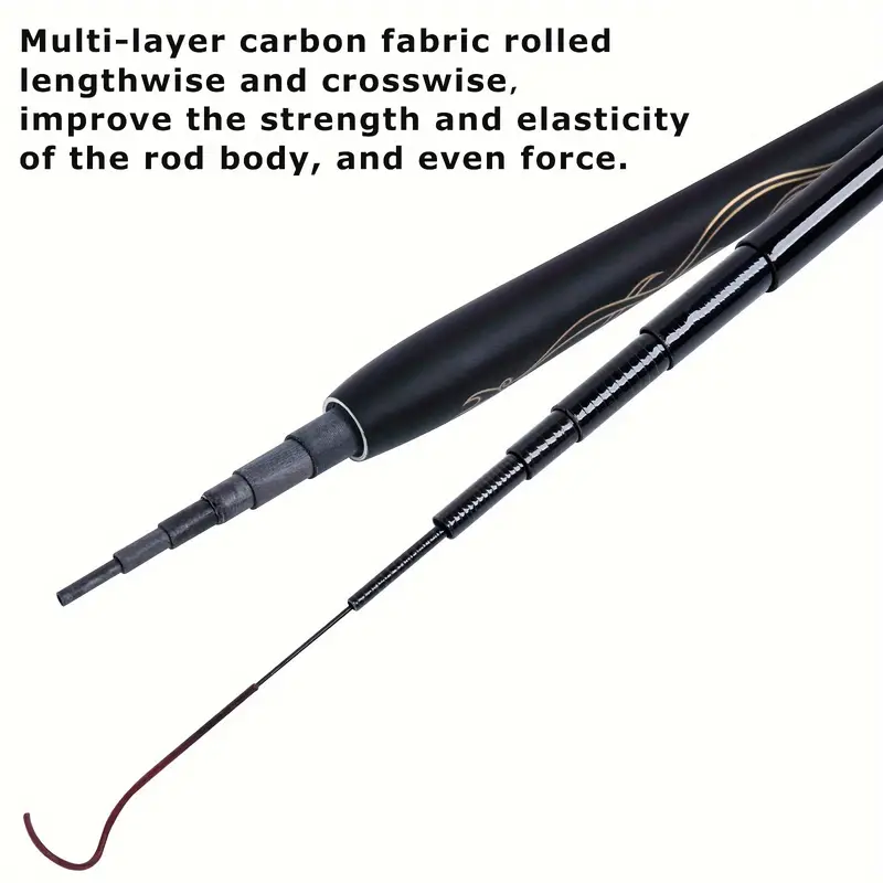 Telescopic Fishing Rod Carbon Fiber Tenkara Rod Ultra Light - Temu