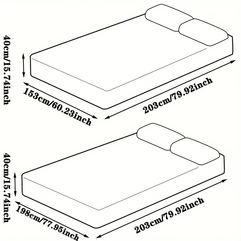 Waterproof Double Bed Fitted Sheet Mattress Protector