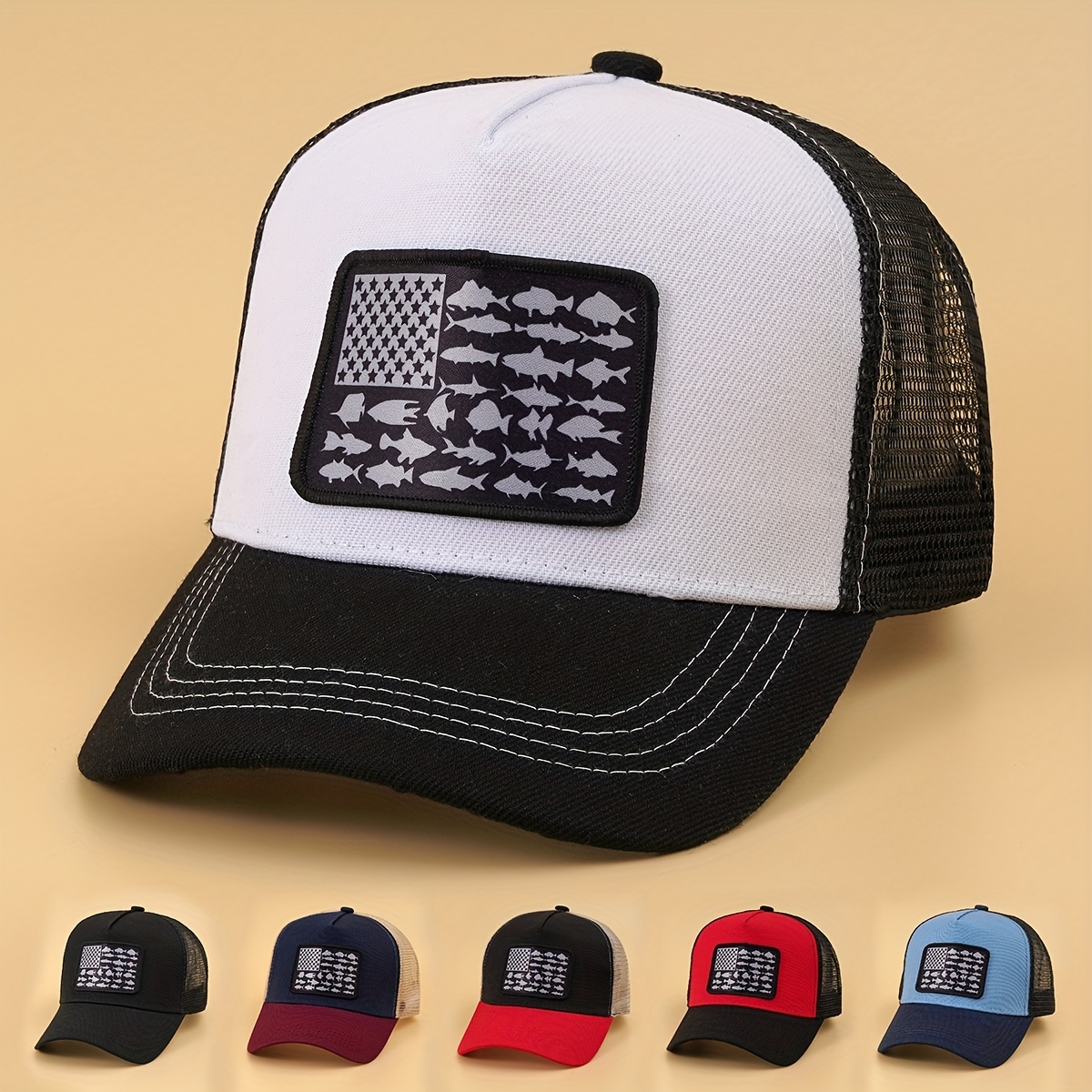 Flag Hats For Men - Temu