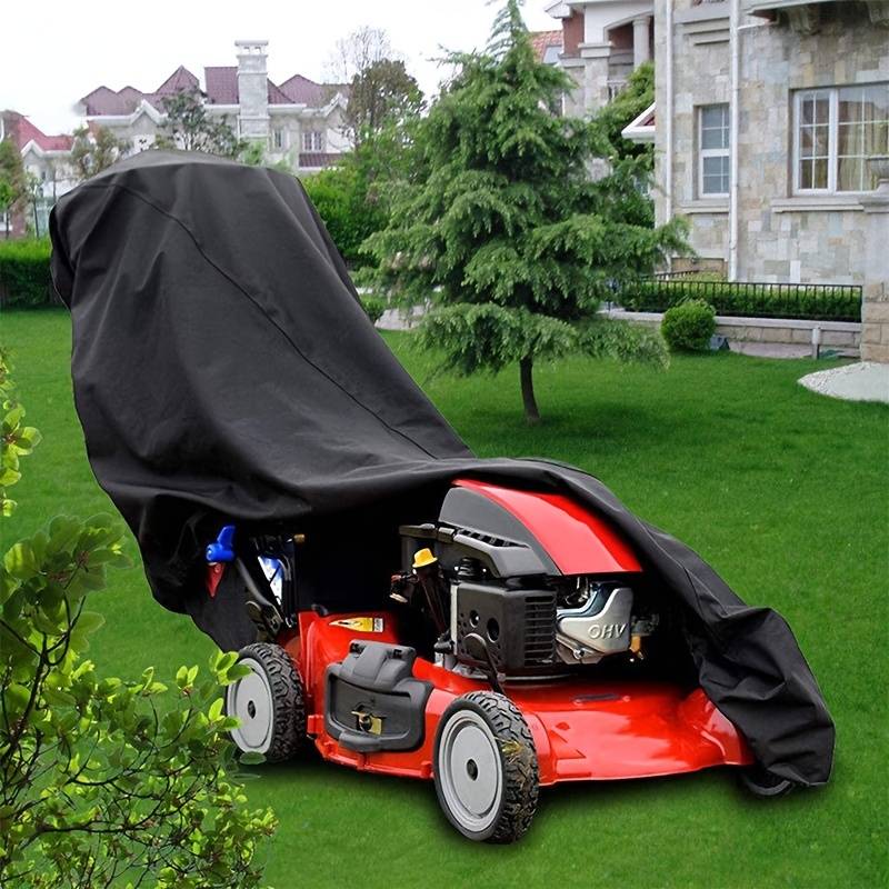 Soillar 600D Heavy Duty Waterproof Cover For Zero-Turn Riding Lawn Mowers – 79x55x46in