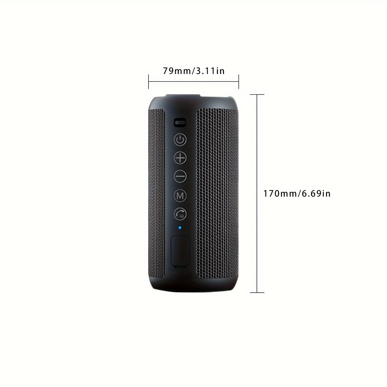 Altavoz portátil Bluetooth Ortizan, resistente al agua IPX7 con sonido  estéreo potente de 24W, 30H de reproducción, alcance Bluetooth de 66ft,  emparejamiento TWS para exteriores