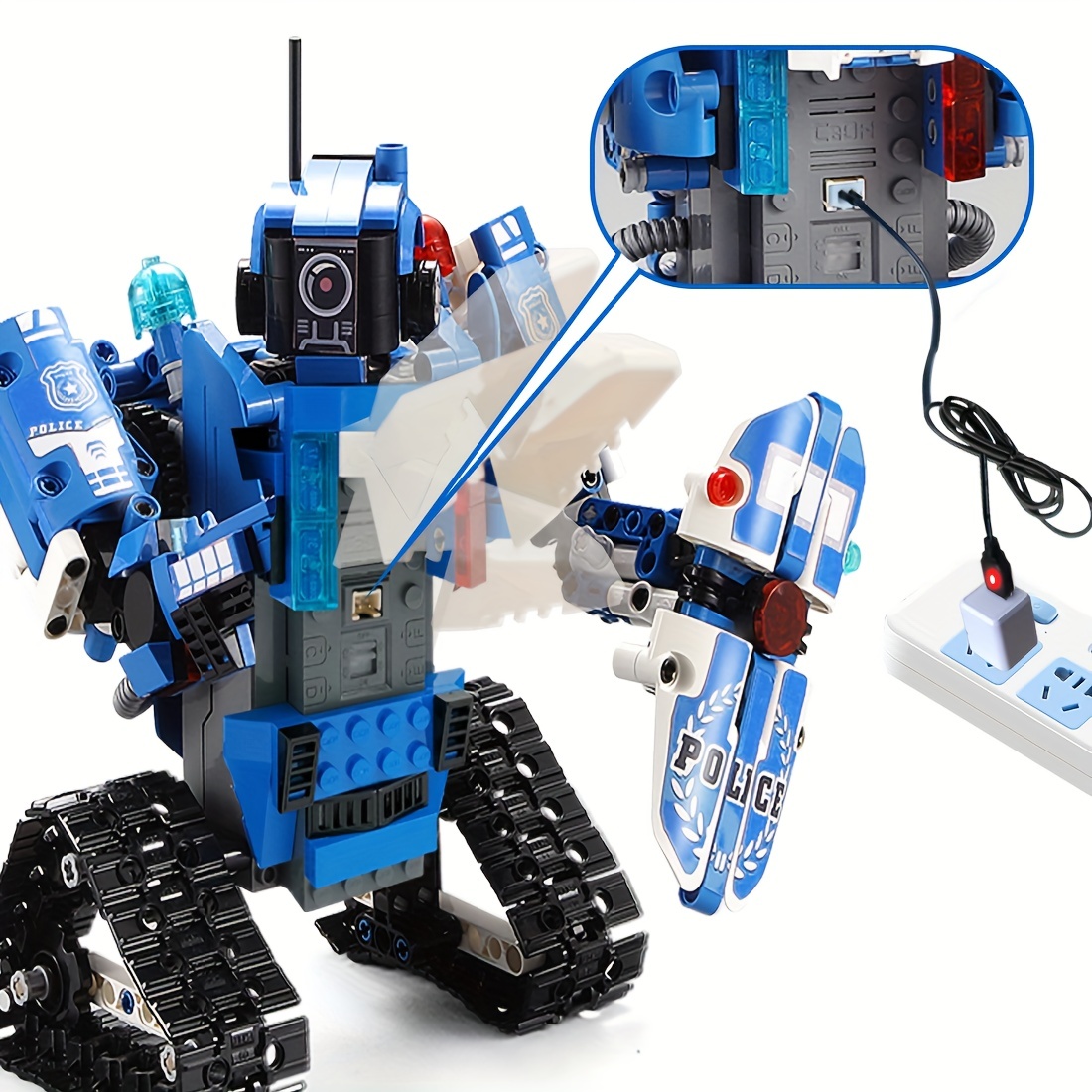 Remote Control Robot Building Kits for Kids 6-12- 3 in 1 STEM