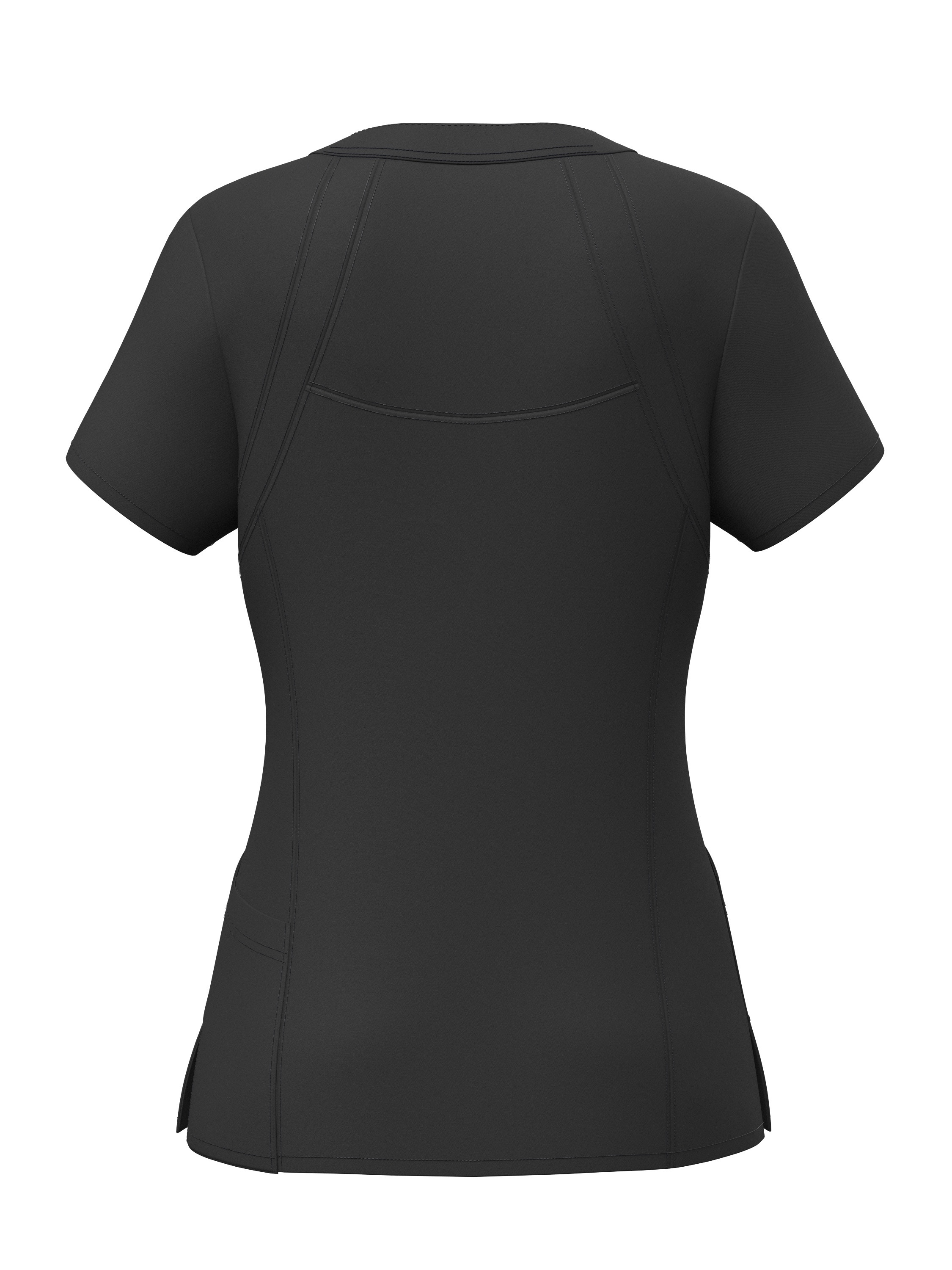 Women's black T-shirt - work clothes