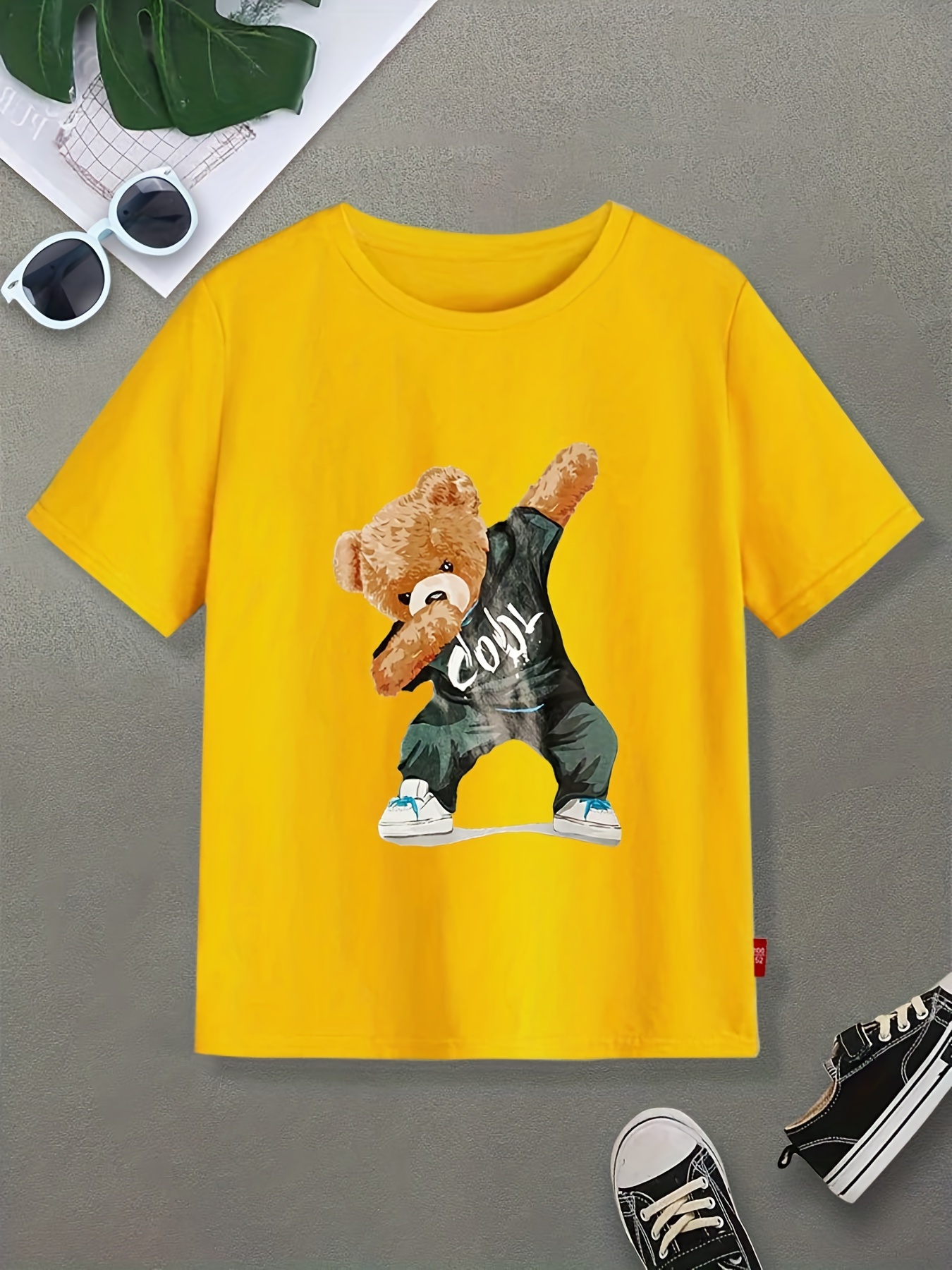 Yellow Dancing Bear T-Shirt