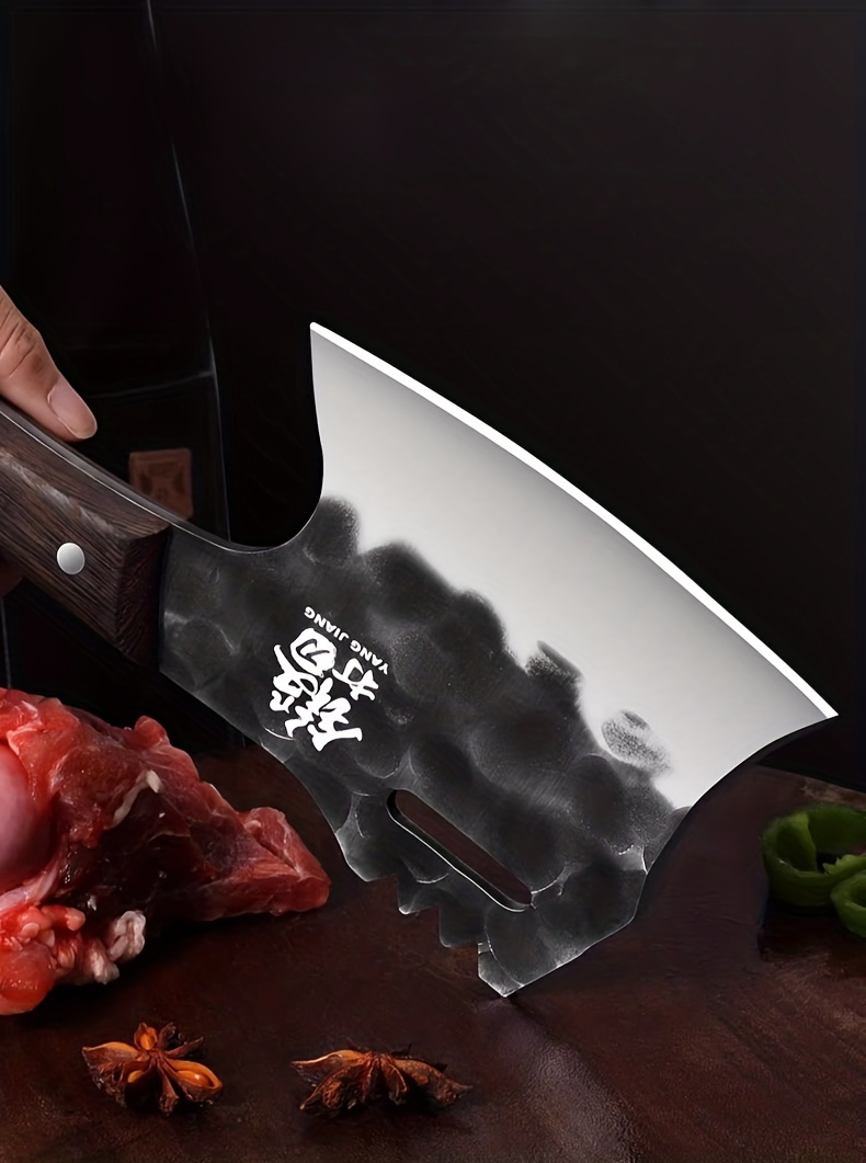 Commercial Bone-cutting Knife, Thickened Heavy-duty Knife For Cutting Large  Bones, Household Axe, Vegetable Knife, Professional Butcher Pig Bone Knife