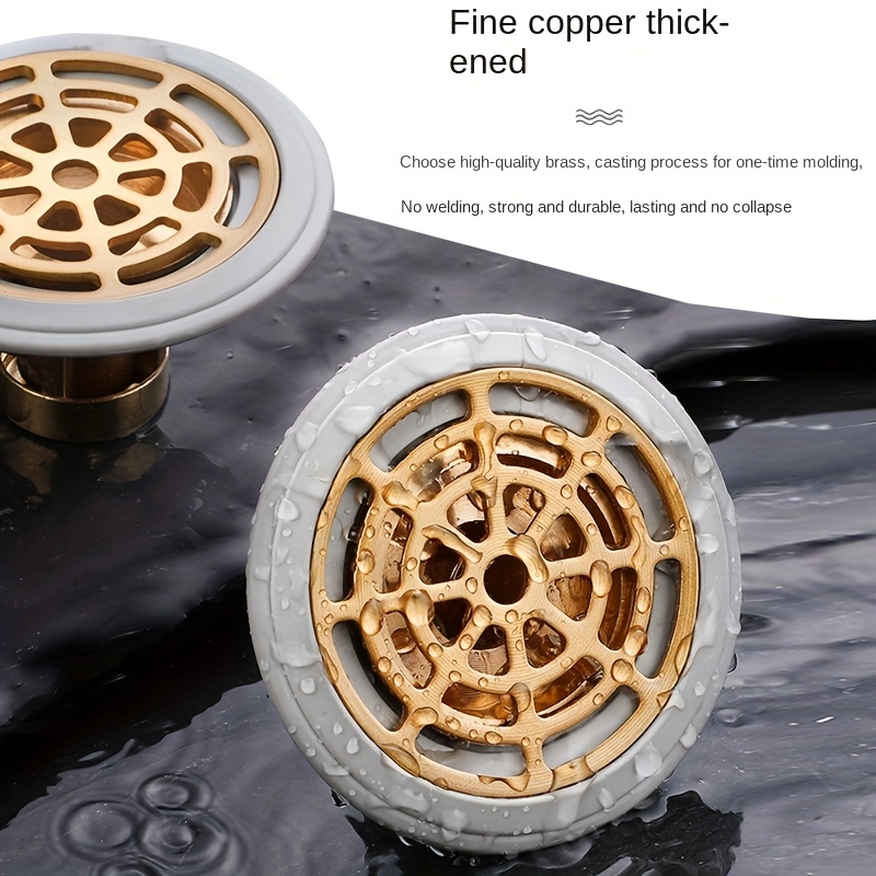 Copper deals floor drain