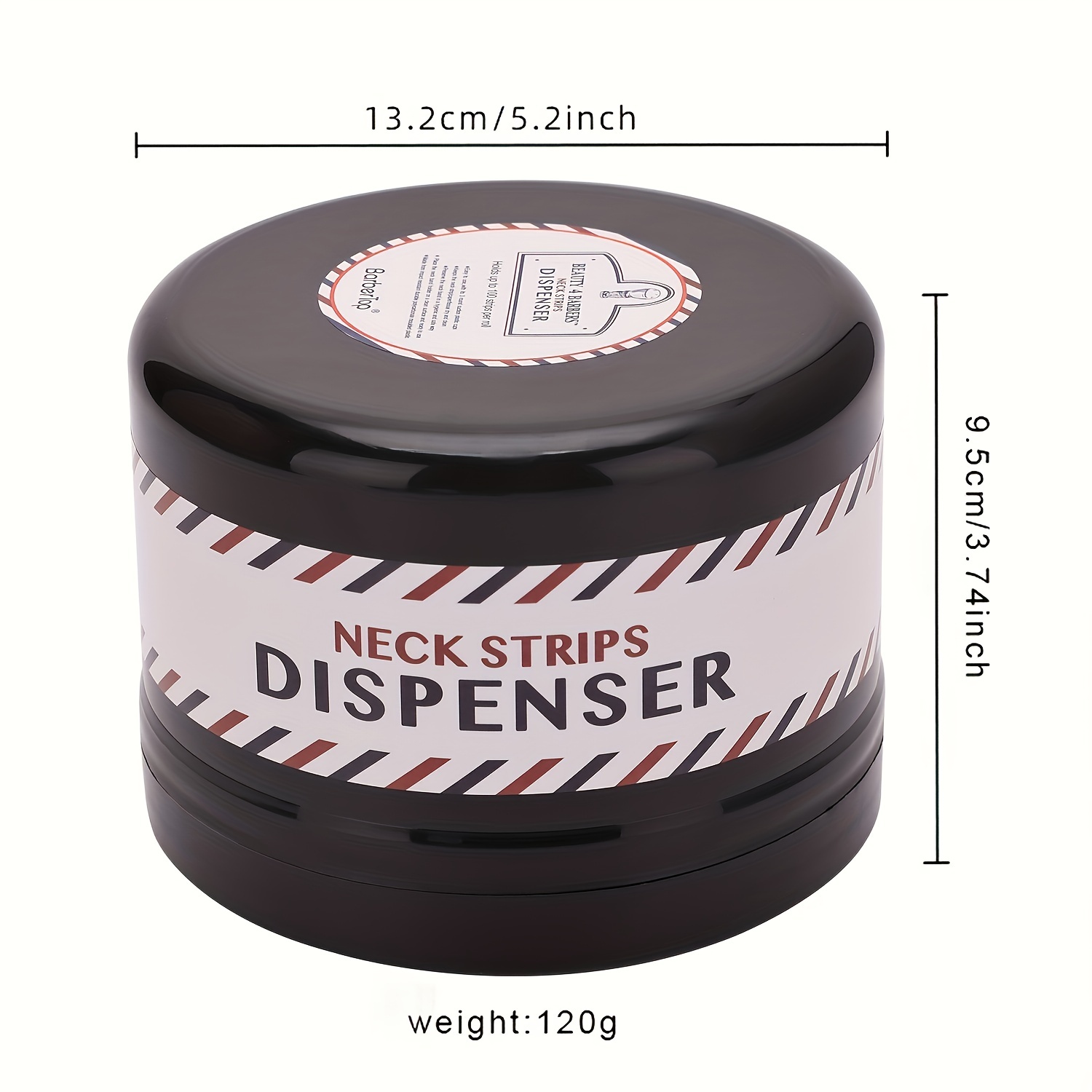 Barber Neck Strip Case Paper Collar Tape Dispenser