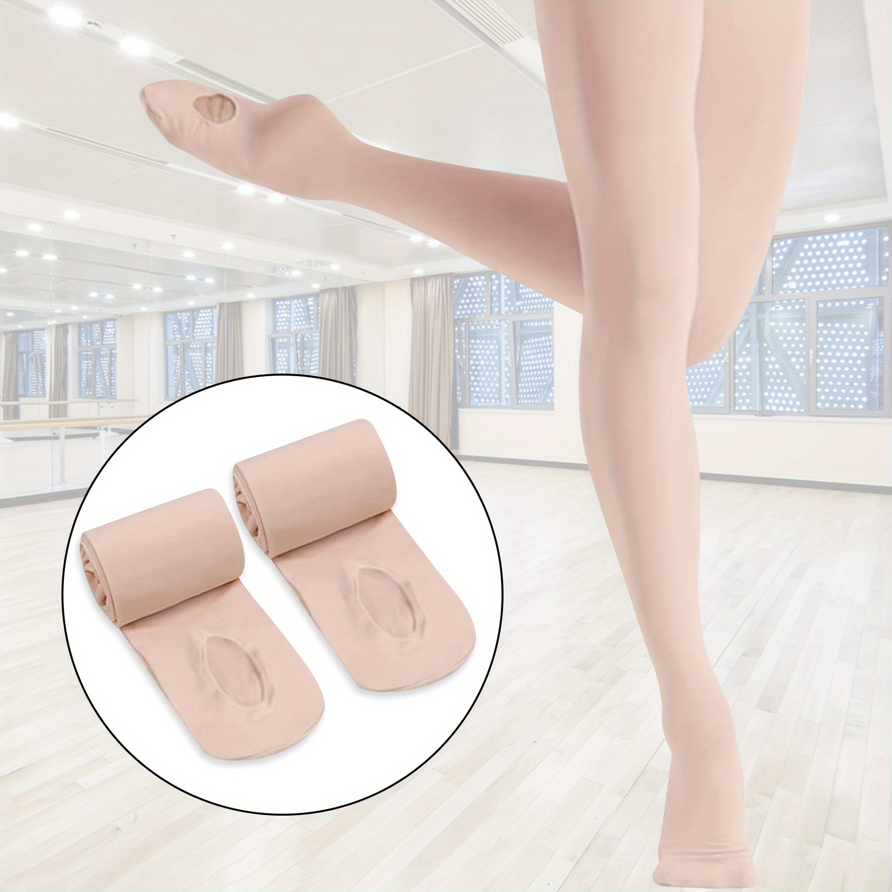 

Ultra Soft Pro Dance Tights For Girls - Perfect For Ballet, Daily Wear, And Students (toddler/little Kid/big Kid)