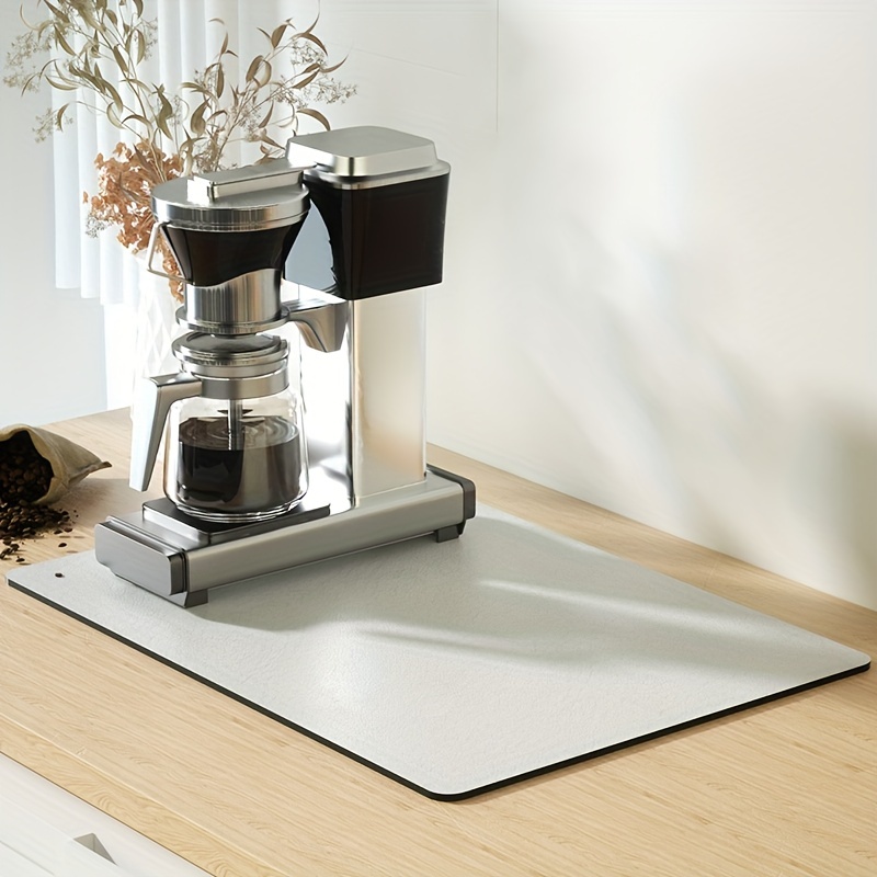 Retro Coffee Maker Mat Kitchen Counter Protector Rubber - Temu