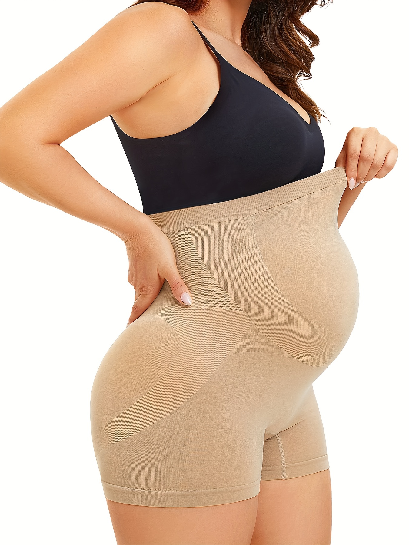 Women's Maternity Underwear High Waist Breathable High - Temu Canada