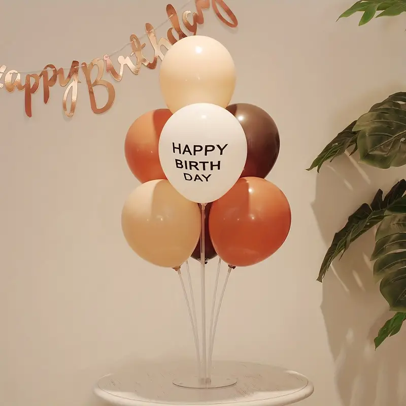 Vintage Colored Birthday Balloons Birthday Party Decor - Temu Canada