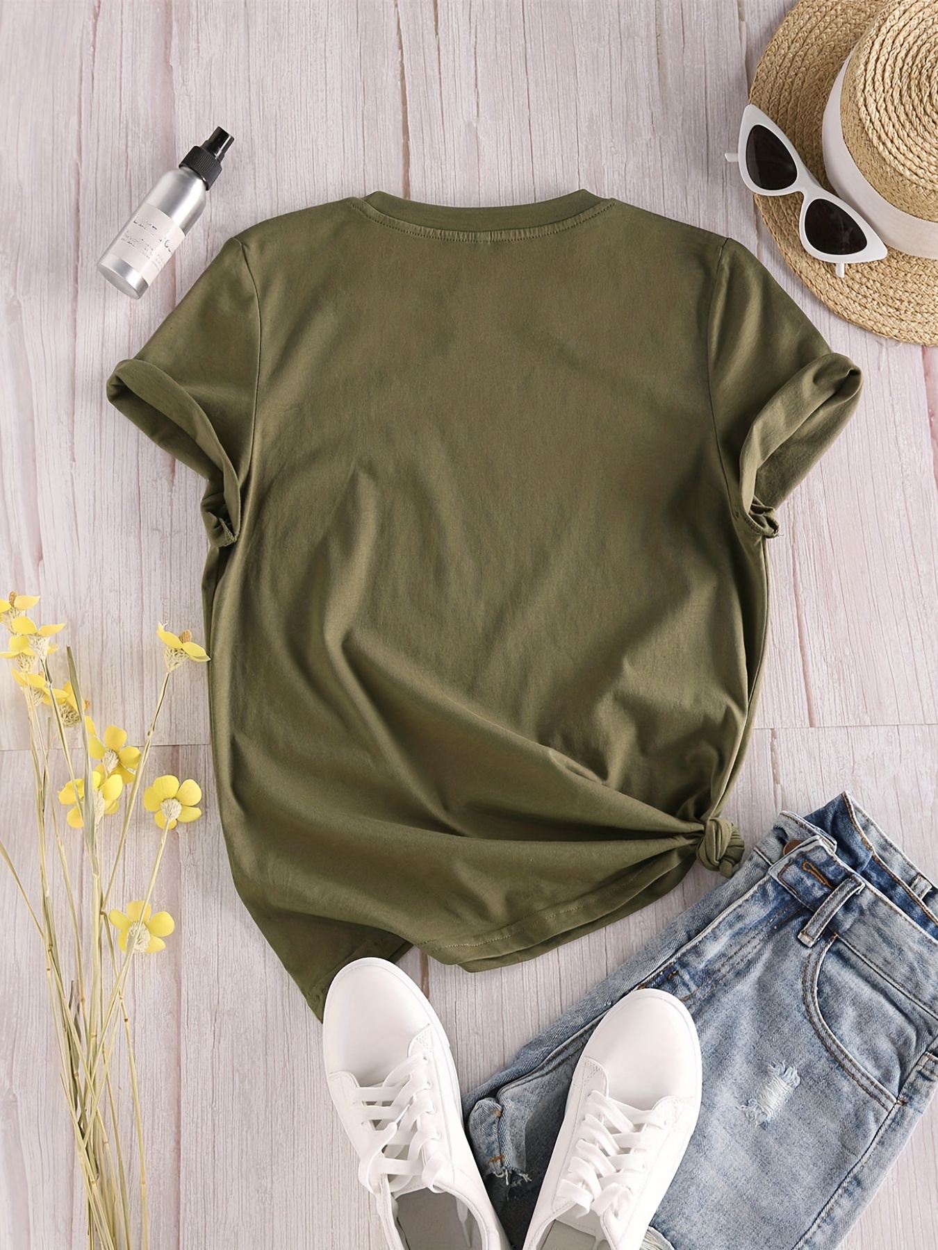 T-Shirt for Women Funny Words Fill in The Blanks Funny Humor Short Sleeve  Crew Neck Graphic Tops Casual Tees T Shirts Blouse Army Green at   Women's Clothing store