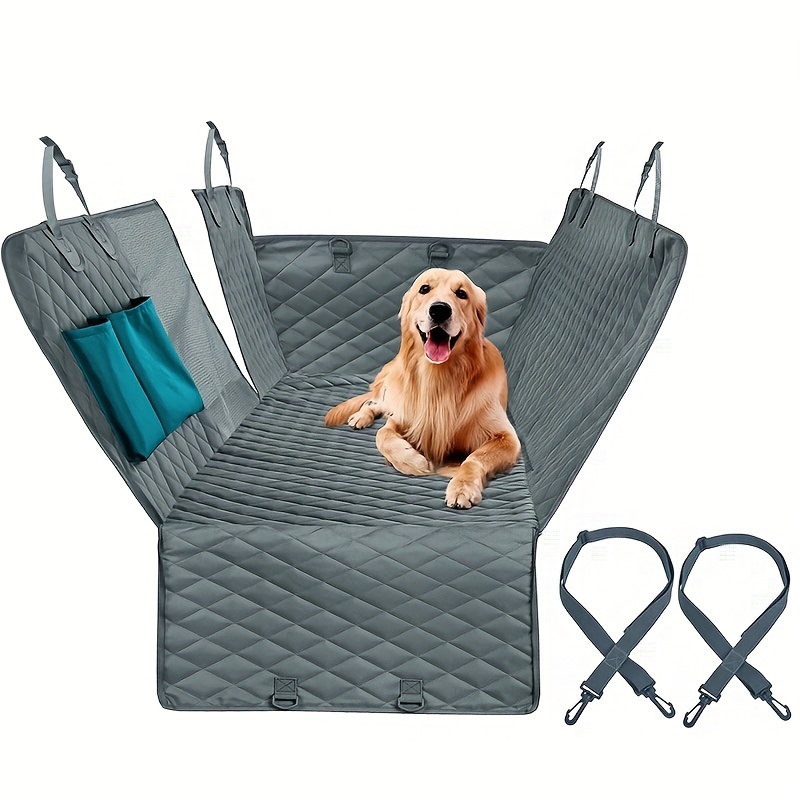Dog Car Seat Cover For Back Seat Waterproof Durable Dog Hammock For Car  With Mesh Window Scratchproof Nonslip Pet Seat Covers For Car Truck Or Suv  - Temu