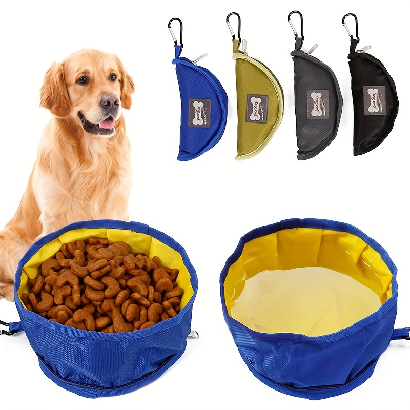 Dog carrying hot sale bowl