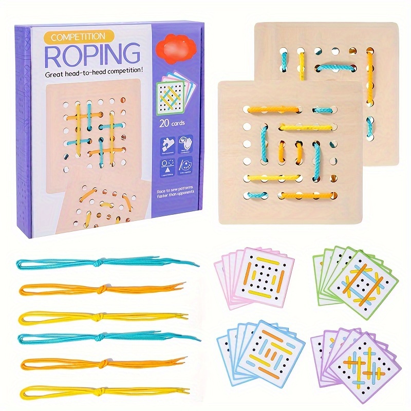 Shapes & Colors Peg Puzzle Set