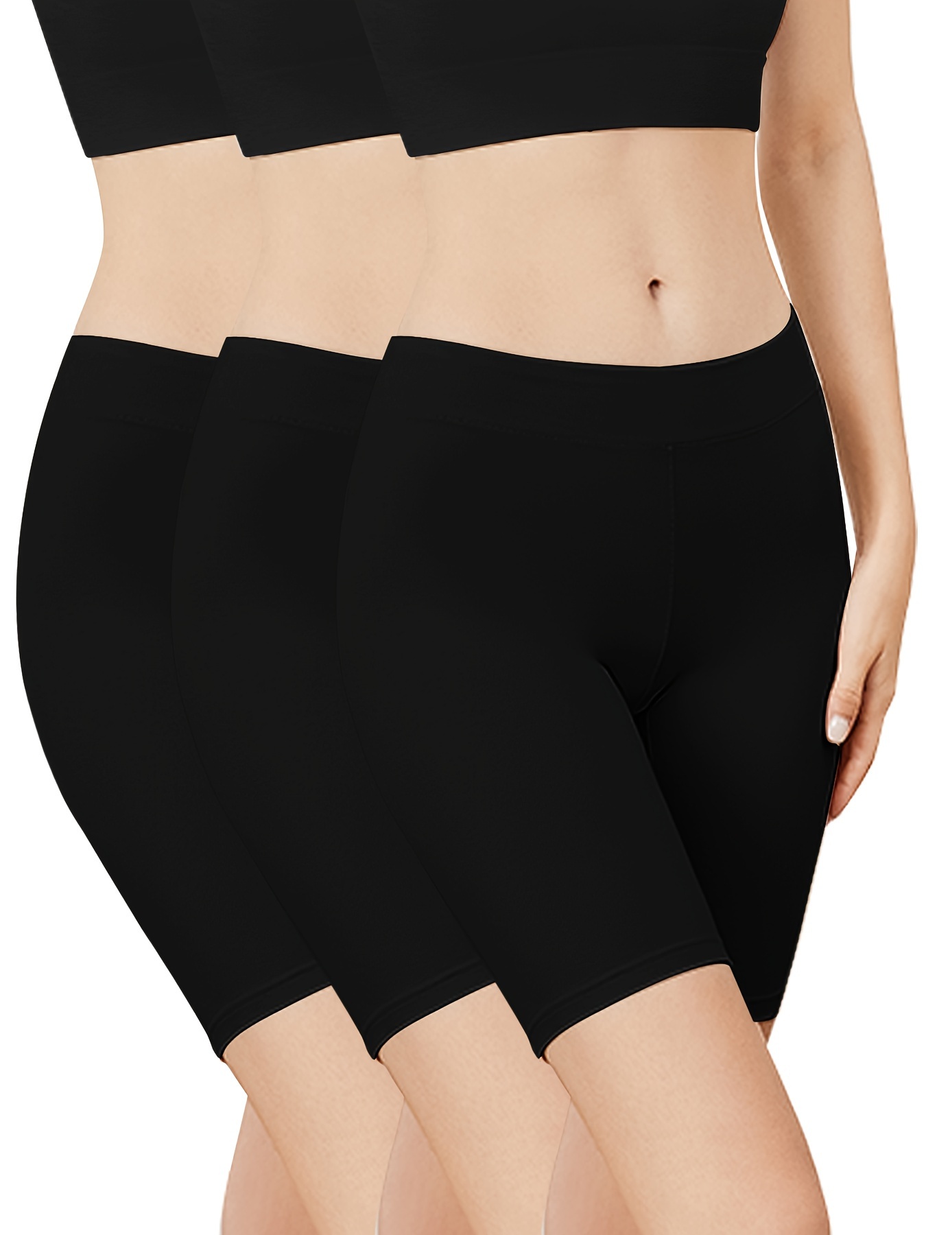 2 in 1 Anti Chafing Seamless Slip Shorts,high Waist Tummy Control Safety  Pants,Seamless Tummy Shorts(2PCS) : : Clothing, Shoes & Accessories