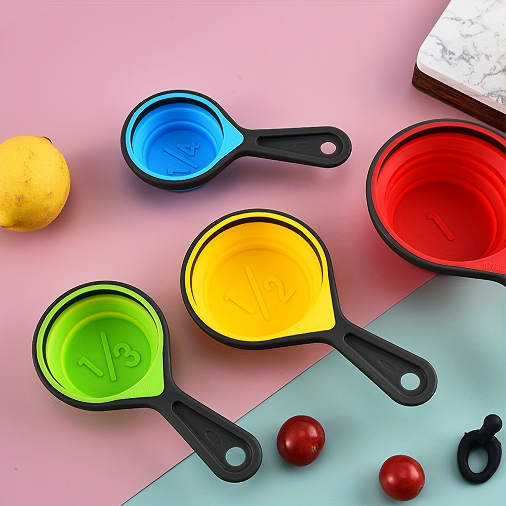 Plastic Measuring Spoon Measuring Cup Baking Tools Diy Cake - Temu