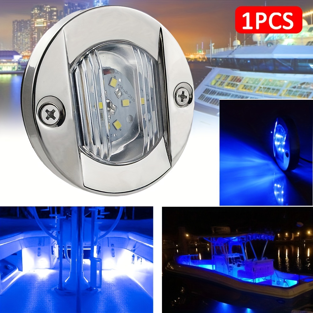 1pc 4pcs Boat Led Light Cabin Deck Light Stern Transom Lights 12v