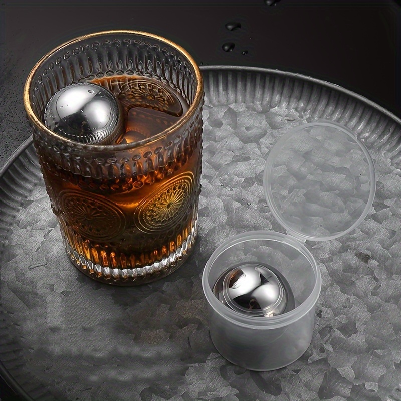 Whiskey Ball Whiskey Glasses Slate Coasters ice Ball Maker 