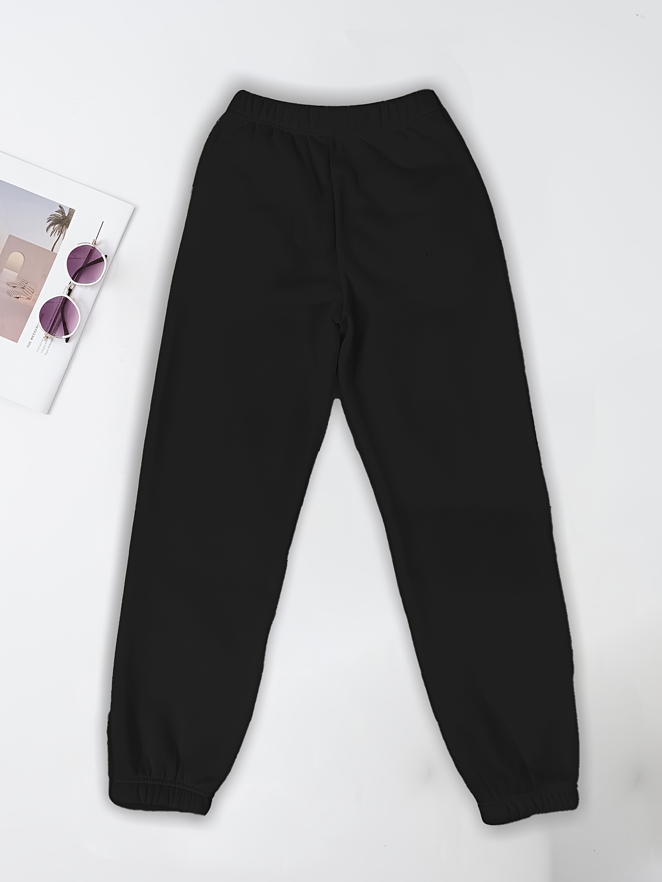 Simpel Loose Pocket Sweatpants Casual High Waist Fashion - Temu