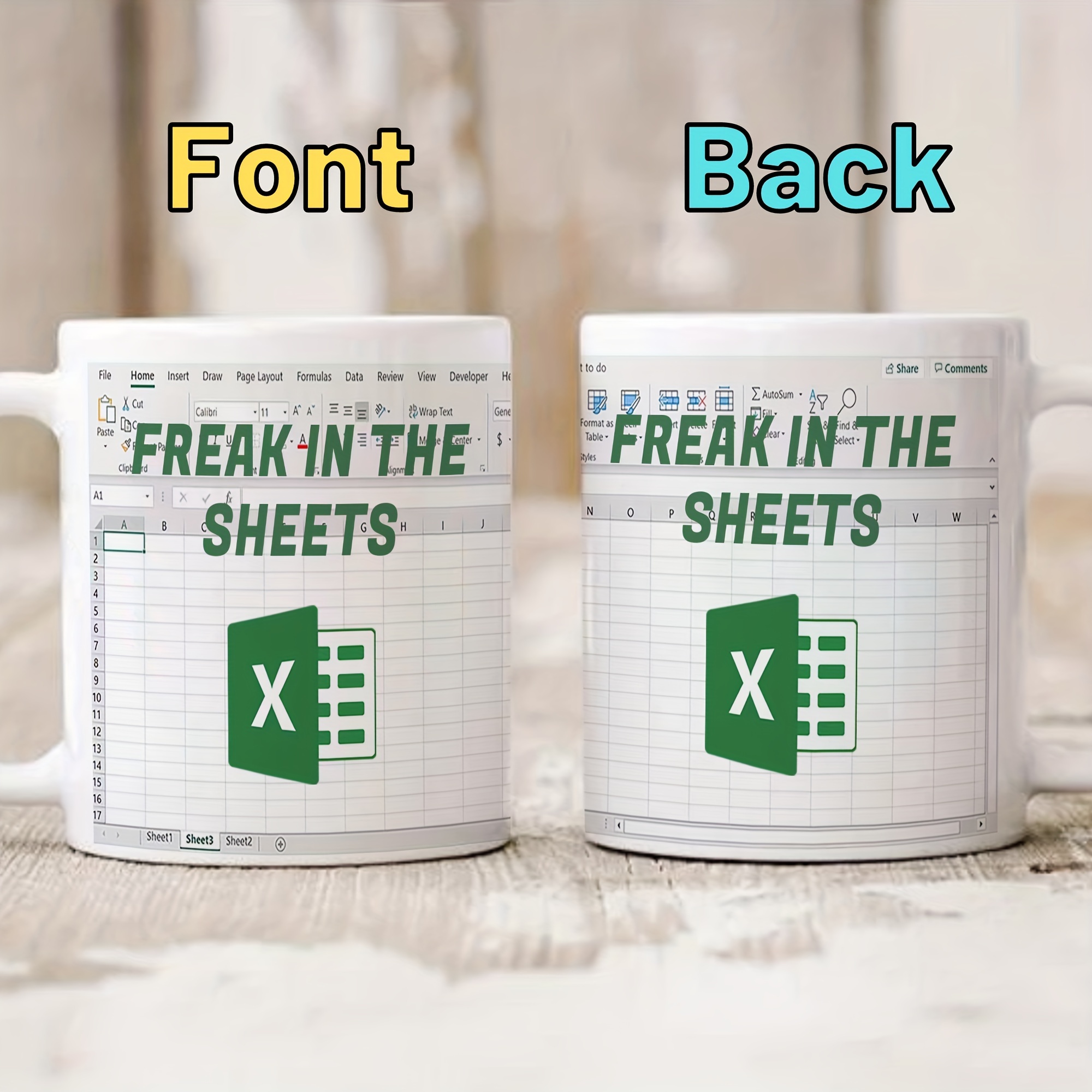 This Calls For A Spreadsheet Mug 15 Ounce, Excel Spreadsheet Mug, Excel  Shortcut Mug, Funny Coffee Mug Accountant Gift for office coworker