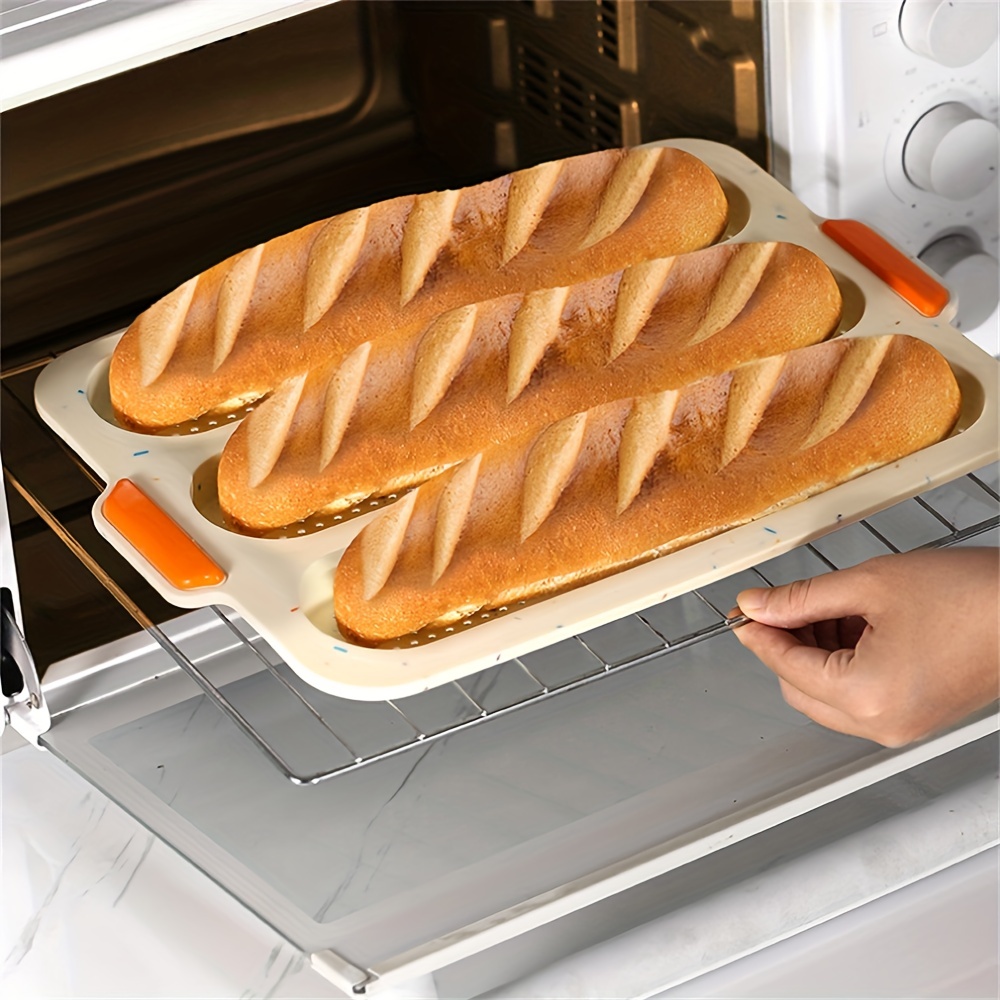Silicone Baguette French Bread Mold, Cake Mold Baking Pan, Silicone Bread  Mold, Silicone Food Baking Mold, Non Stick French Bread Mold, Toast Bread  Baking Mold, Bread Tray, Non Stick Baking Mold, Baking