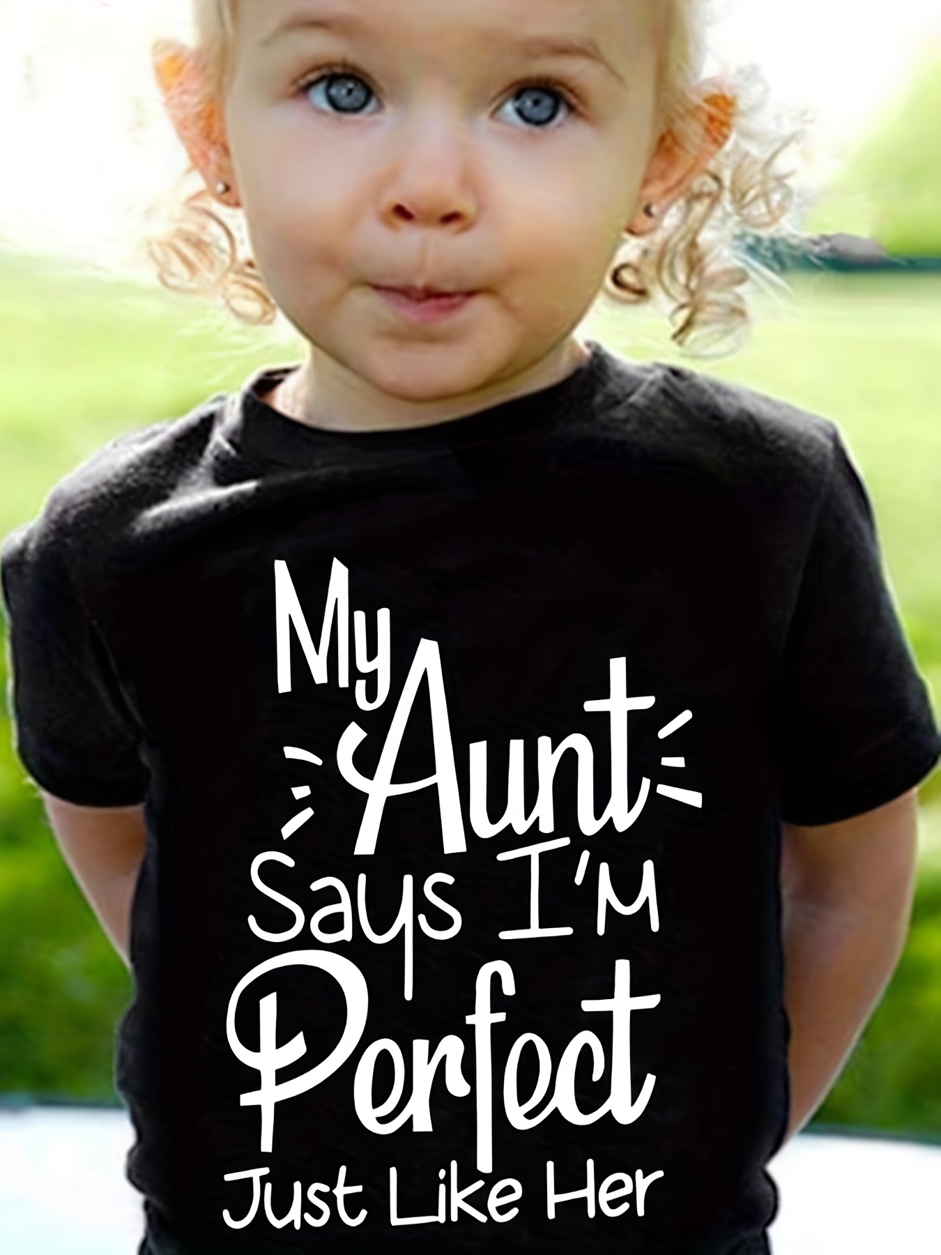 Girls Aunt Shirt - Temu