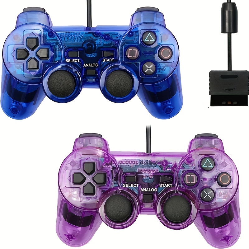 Controlador Inalámbrico Gamepad 2 Joystick Consola Ps2 Ps1 - Temu